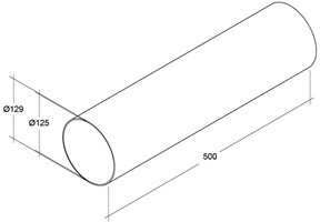 CEVNI-SISTEMI-TRDI-1/CEV-OKROGLA-125MM-ZA-NAP-O-05M_1
