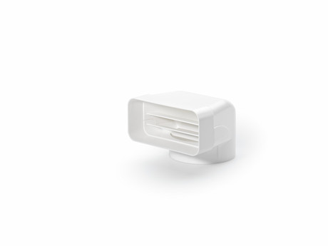 COMPAIR FLOW TRANSITION PIECE 90° ROUND-PLATE 125 4033010
