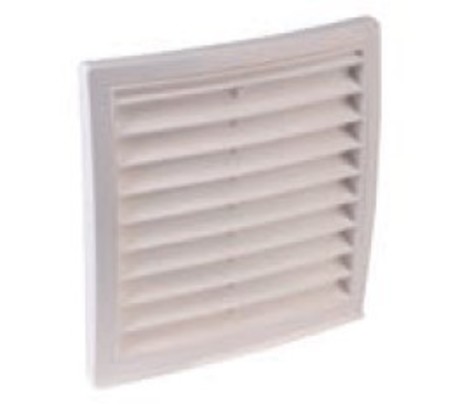 Zunanja stenska rozeta PVC 125mm