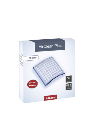 SF-H 10 MIELE Filter AirClean Plus Zadrži tudi najbolj drobne delce, za katere so občutljivi alergiki.
