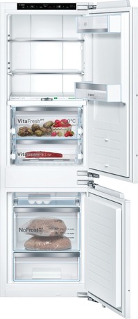 KIF86PFE0 BOSCH Serie | 8, Vgradni hladilnik z zamrzovalnikom spodaj, 177.2 x 55.8 cm