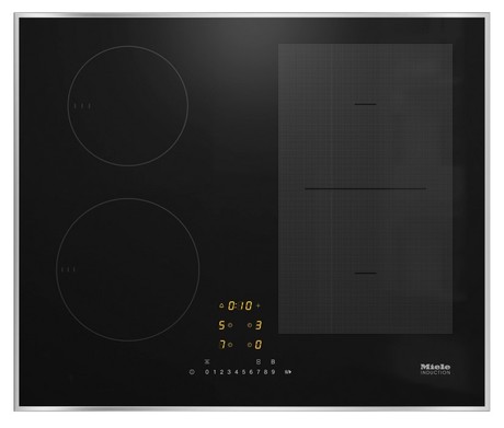 KM7466FR 125 Edition MIELE Indukcijska plošča, neodvisna od pečice s kuhalnim območjem PowerFlex za maksimalno moč
