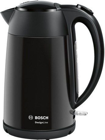 TWK3P423 BOSCH Kuhalnik vode, DesignLine, 1.7 l, Črna