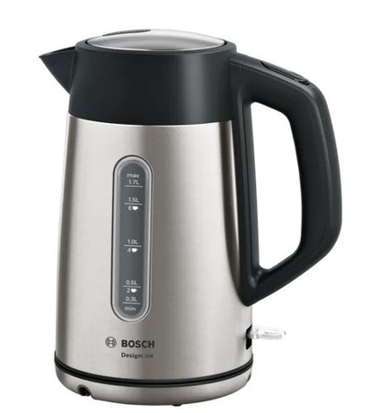 TWK4P440 BOSCH Kuhalnik vode DesignLine 1.7 l Nerjaveče jeklo