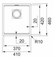 Kuhinjska-korita/KNG-110-37-CASHMERE-KORITO-FRANKE_1
