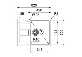 Kuhinjska-korita/S2D-611-62-URBAN-GREYROC-KORITO-FRANKE_1