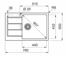 Kuhinjska-korita/S2D-611-78-XL-URBAN-GREY-ROCNOKORITO-FRANKE_1