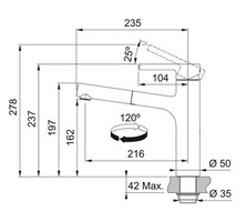 Kuhinjske-armature-2/CENTRO-IZVL.CRNA-MAT-ARMATURA-FRANKE_1