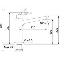 Kuhinjske-armature-2/LIFT-FIKSNA-CRNA-MAT-ARMATURA-FRANKE_1
