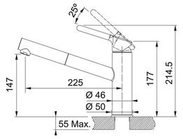Kuhinjske-armature-2/ORBIT-IZVL.KROMONYX-ARMATURA-FRANKE