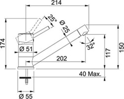 Kuhinjske-armature-2/SINTA-FIKSNA--NIZ.KROM-ARMATURA-FRANKE_1