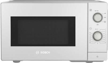 FFL020MW0 BOSCH Serie | 2, Prostostoječa mikrovalovna pečica, 44 x 26 cm, Bela