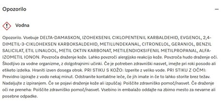 MIELE Dišavni vložek Aqua 12,5ml