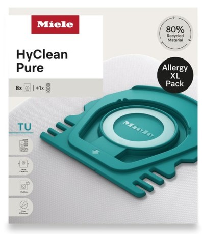 HYCLEAN PURE TU ALLERGY XL-Pack +HA50 MIELE Vrečke za prah
