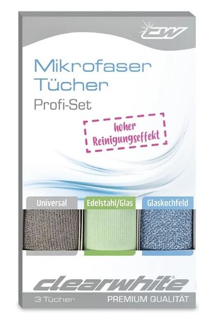 CW Čistilne krpe iz mikrovlaken - set