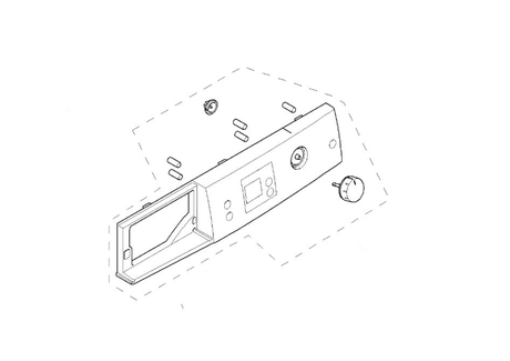 KOMPLETNA MASKA SUŠILNEGA STROJA BOSCH 00671229