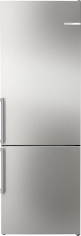 KGN49VICT BOSCH Serie 4, Prostostoječi hladilnik z zamrzovalnikom spodaj, 203 x 70 cm, Nerjaveče jeklo brez prstnih odtisov