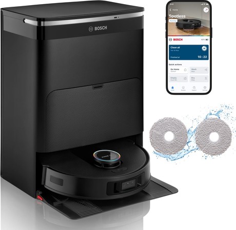 BCRDW3BX BOSCH Robotski sesalnik, Spotless Max Cam