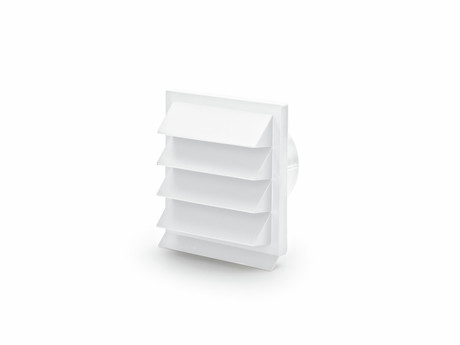 COMPAIR FLOW GRILLE WALL OUTDOOR PVC 125MM 4021070