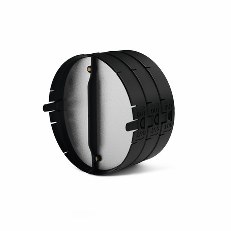 COMPAIR FLOW FLAP NON-RETURN TRIPLE ROUND 125MM 4022049
