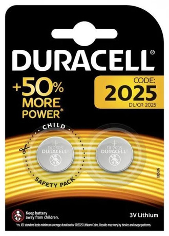 BATERIJA 2025, DURACELL BATERIJA 