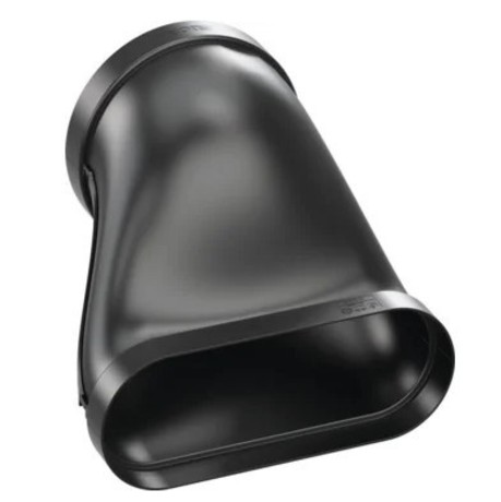 EFRV110/1 BORA Ecotube prehodni kos, ploščat-okrogel z zamikom 110mm vključno s tesnili