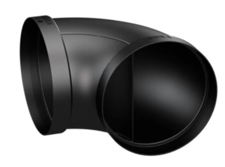 ERB90/1 BORA Ecotube 90°-koleno, okroglo vključno s tesnili