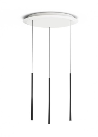 LSZSW BORA STARS 3 VISEČE SVETILKE krožna postavitev, črna 