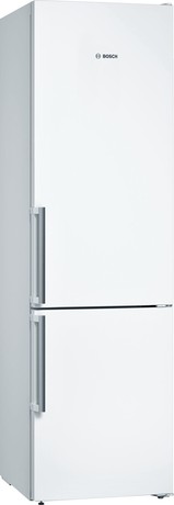 KGN39VWEQ BOSCH Serie 4, Prostostoječi hladilnik z zamrzovalnikom spodaj, 203 x 60 cm, Bela