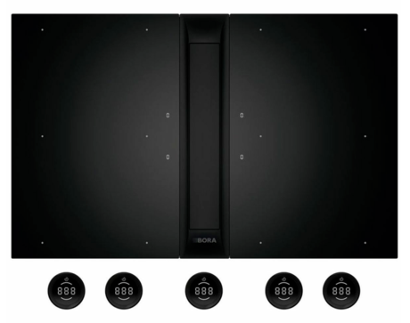 PKAS3FIAB BORA Professional 3.0 Pro set FLEX indukcijski All Black