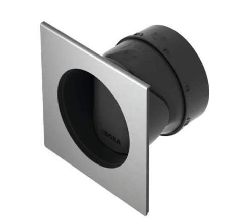 UEBRK/1 BORA 3box kratka okrogla stenska rozeta z uvodnico vključno s tesnilom