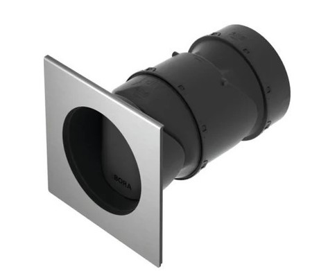 UEBR/1 BORA 3box okrogla stenska rozeta z uvodnico vključno s tesnilom