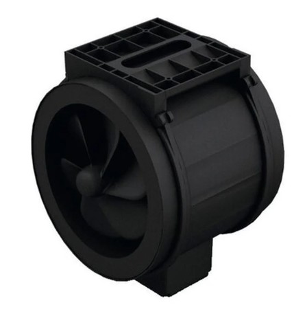 ULI BORA Cevni motor s priključnima prirobnicama 150mm EC