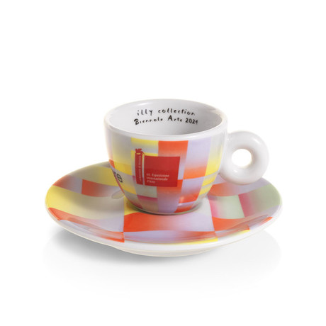 ILLY Skodelica 60.Biennale Stranieri ovunque, skodelica za espresso