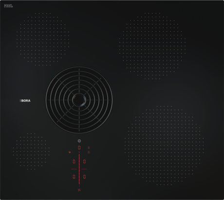 PURSU BORA S Pure indukcijska plošča z napo - obtočna izvedba